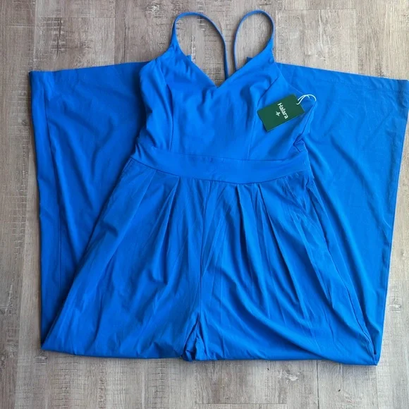 HALARA Vibrant Blue Jumpsuit NWT - Picture 4 of 7